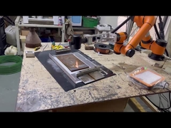 6 محور روبوت أوتوماتيكي 100w حقيبة نقالة الصدأ